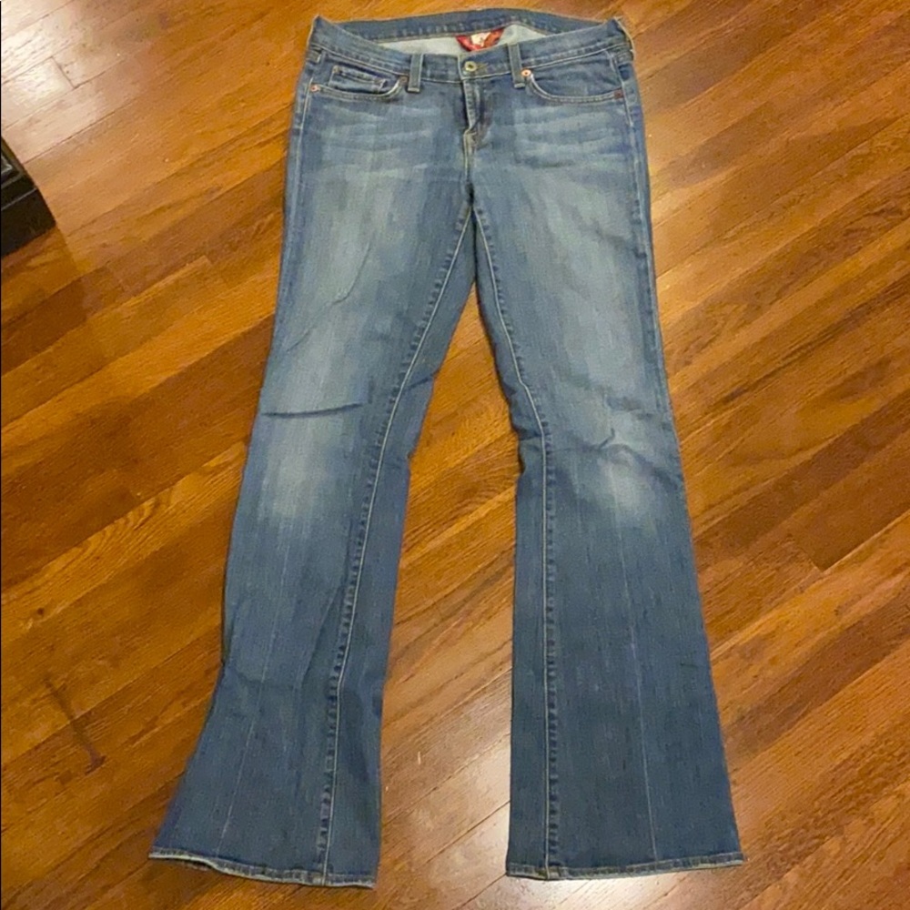 Denim Boot Cut Jeans